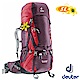 【Deuter】女 AIRCONTACT 60+10SL 登山健行透氣背包_紫/紅 product thumbnail 1