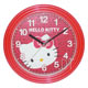 Hello Kitty 喜氣洋洋超靜音掛鐘 JM-W5613KT-A product thumbnail 1