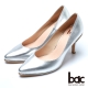 bac時尚品味 魅力迷人水鑽鞋跟高跟鞋-銀 product thumbnail 1