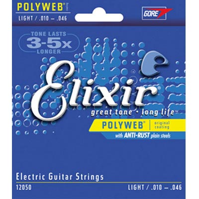 Elixir POLYWEB EXXG-12050 電吉他弦 (10~46)