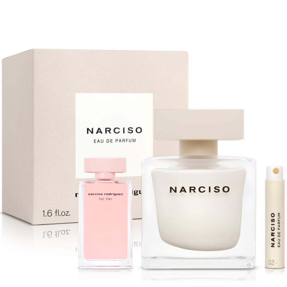 Narciso Rodriguez 同名女性淡香精(50ml)-送品牌小香&針管