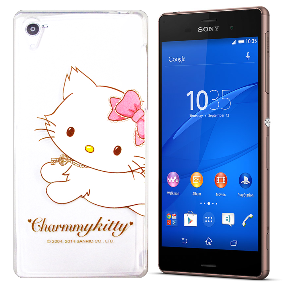 三麗鷗 SONY Xperia Z3 Charmmy Kitty貓 軟式手機殼