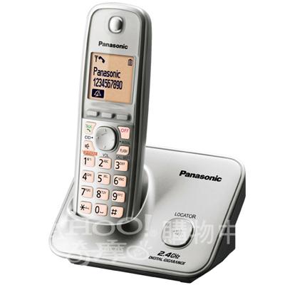 Panasonic 國際牌 2.4GHz 高頻數位無線電話 KX-TG3711 (星鑽銀)