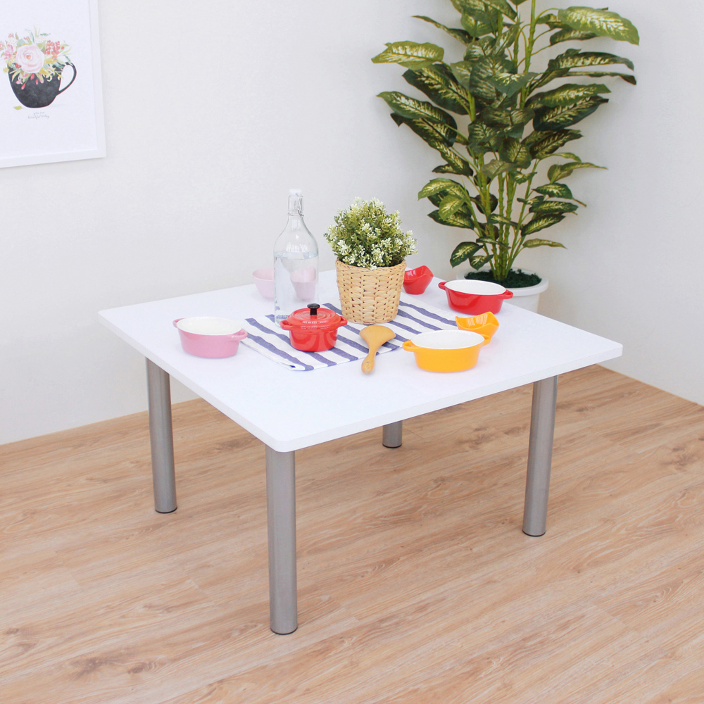 頂堅 [PVC防潮材質]方形和室桌/矮腳桌/餐桌-寬80x高45cm-二色