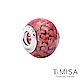 TiMISA 煙霧紅(11mm)純鈦琉璃 墜飾串珠 product thumbnail 1