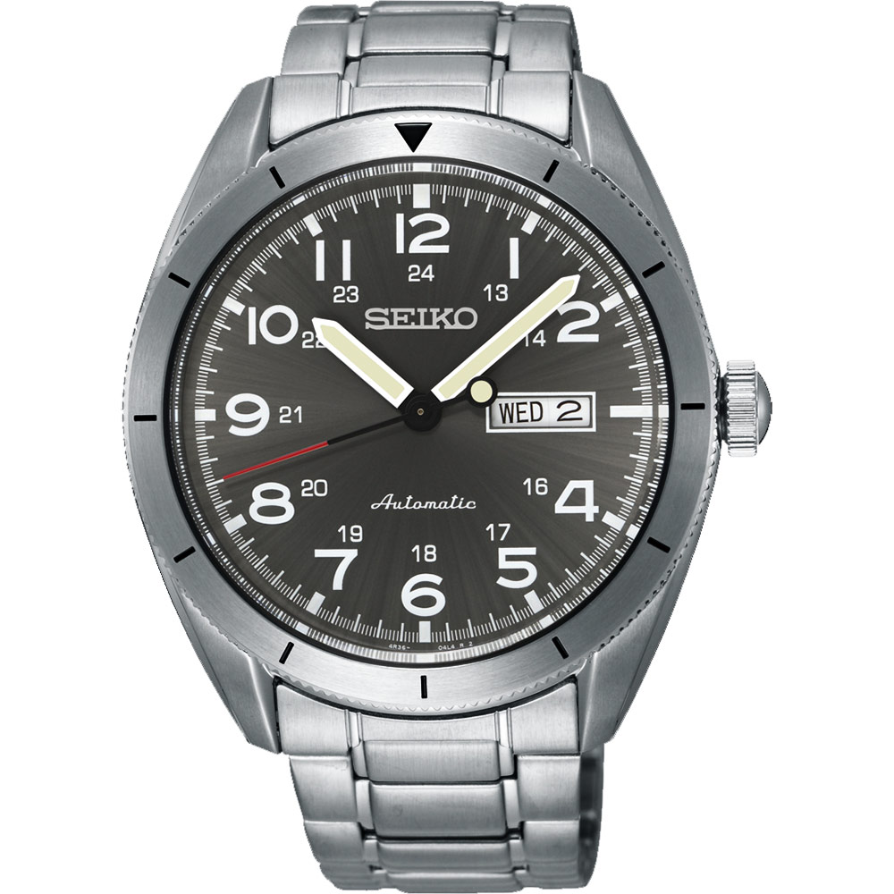 SEIKO CS系列日系菁英機械錶(SRP709J1)-灰/43mm