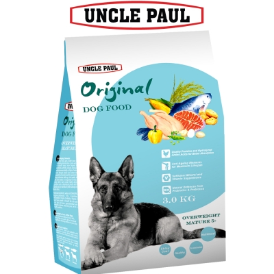 UNCLE PAUL 保羅叔叔田園生機狗食 3kg 肥胖成犬 熟齡犬用