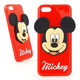 Disney iPhone 5/5S / SE 時尚大頭造型捲線保護套-米奇/米妮 product thumbnail 1