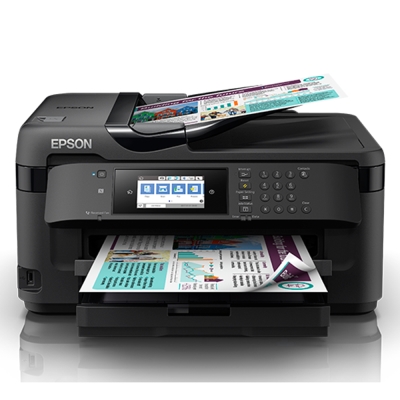 EPSON WF-7711 雙網高速A3+全方位傳真複合機