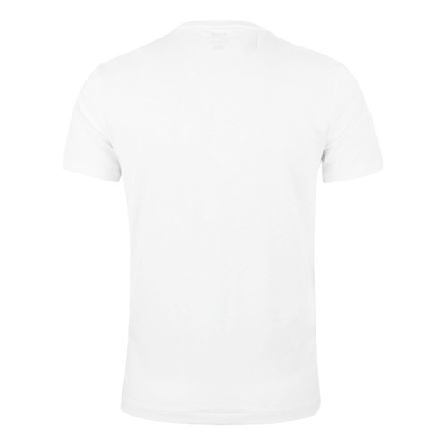 Polo Rlaph Lauren 經典刺繡大馬短袖素面T恤-白色