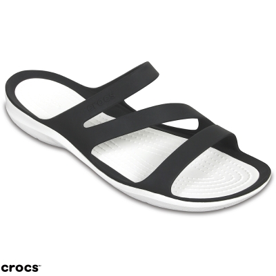 Crocs 卡駱馳 (女鞋) 激浪涼拖鞋 203998-066