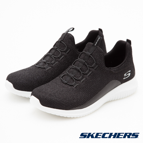 SKECHERS (女) 運動系列 ULTRA FLEX - 12830WBLK