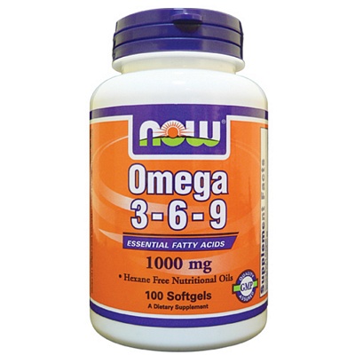 《美國NOW》綜合必需脂肪酸-Omega3-6-9(100顆)