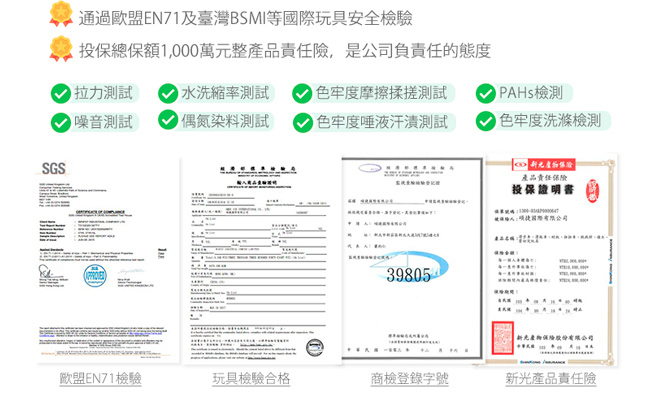 WinFun 獅子成長布偶