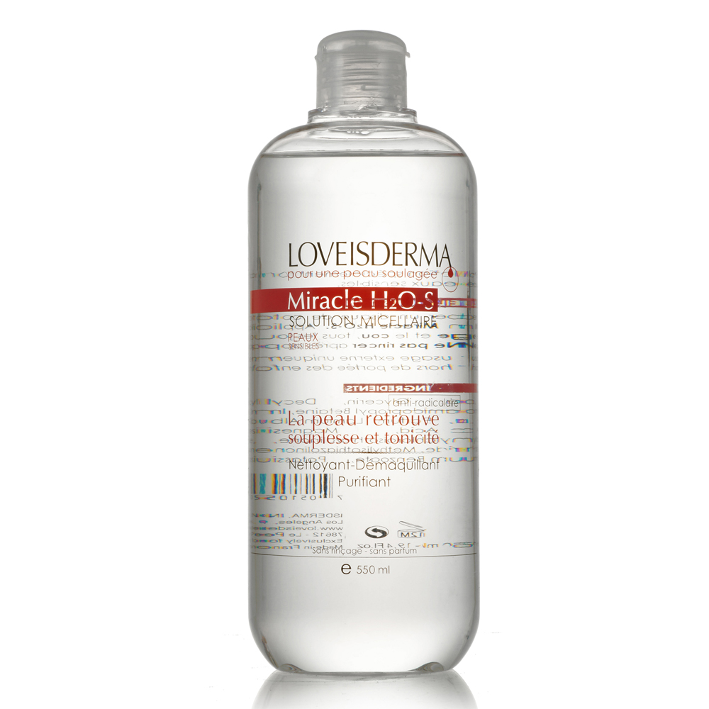 LOVEISDERMA愛斯德瑪 深層卸妝潔膚液 550ml