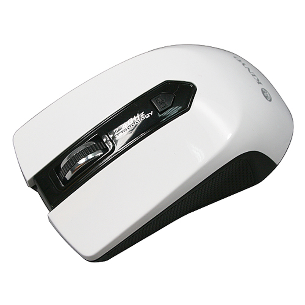 KINYO『白幽靈』2.4G無線光學滑鼠(GKM-786)