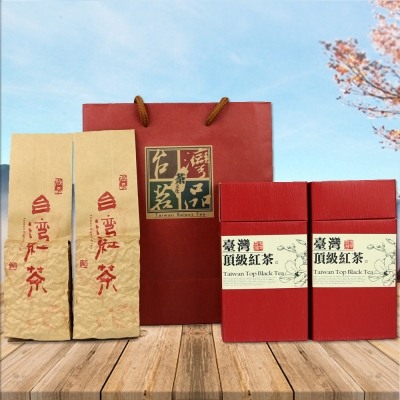 醒茶莊 台灣茗品-台灣頂級紅茶300g(1組)(附提袋)