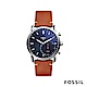 FOSSIL Q COMMUTER 智能錶-藍色 約44mm FTW1151 product thumbnail 1