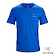 Arcteryx 24系列 男 有機棉 Emblem 短袖T恤 漂流藍 product thumbnail 2