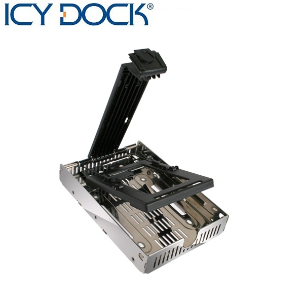 ICY DOCK開放式2.5轉3.5吋SATA/SSD/HDD轉接盒－MB382SP-3B