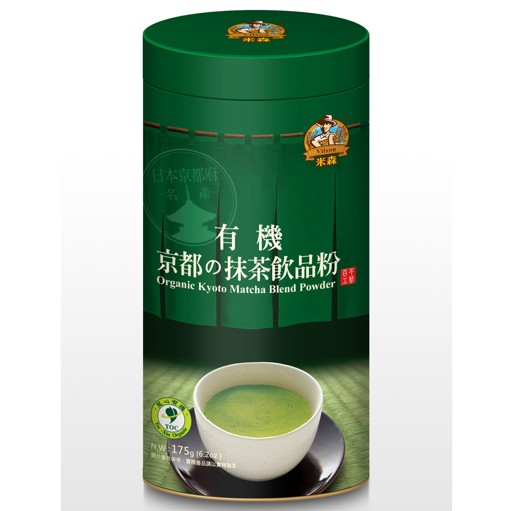 米森 有機京都抹茶飲品粉 175g x 2罐