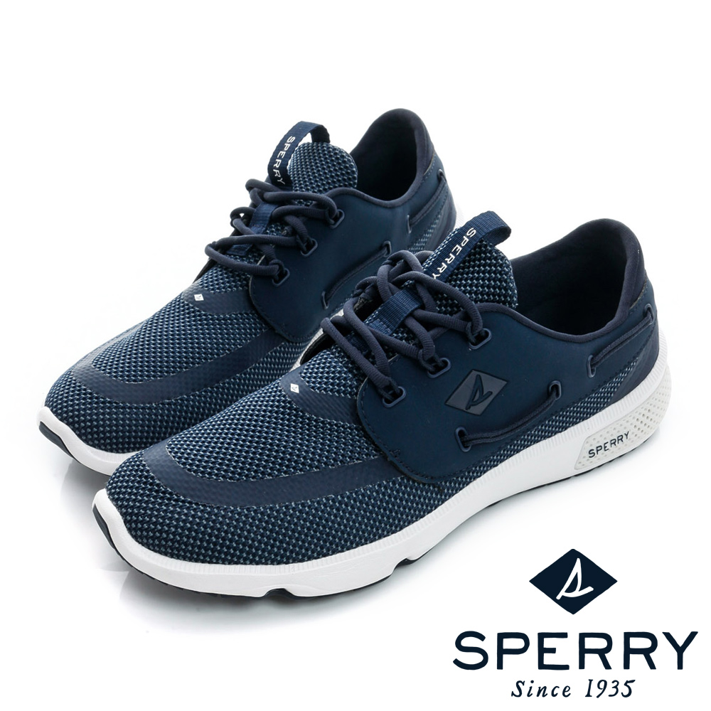 SPERRY 全新進化7SEAS全方位休閒鞋(男款)-海軍藍