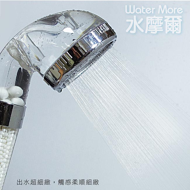 WaterMore水摩爾日本亞硫酸鈣濾芯淨水蓮蓬頭
