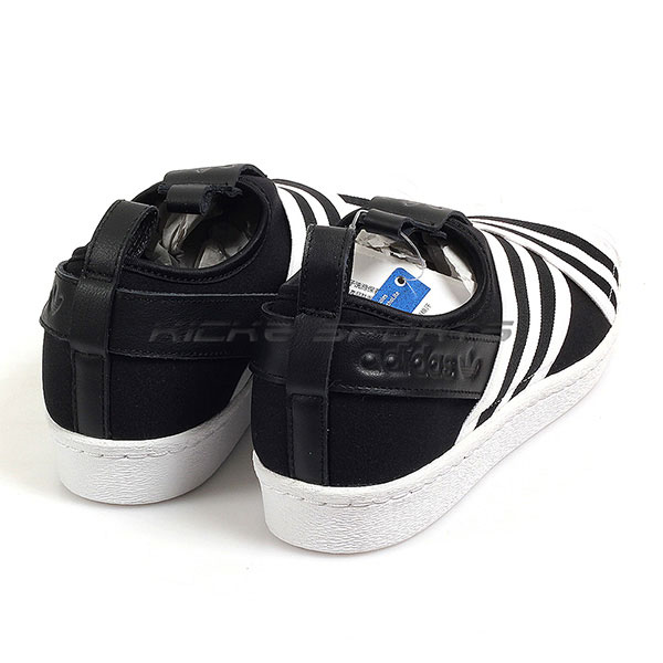 ADIDAS SUPERSTAR SLIPON W-女