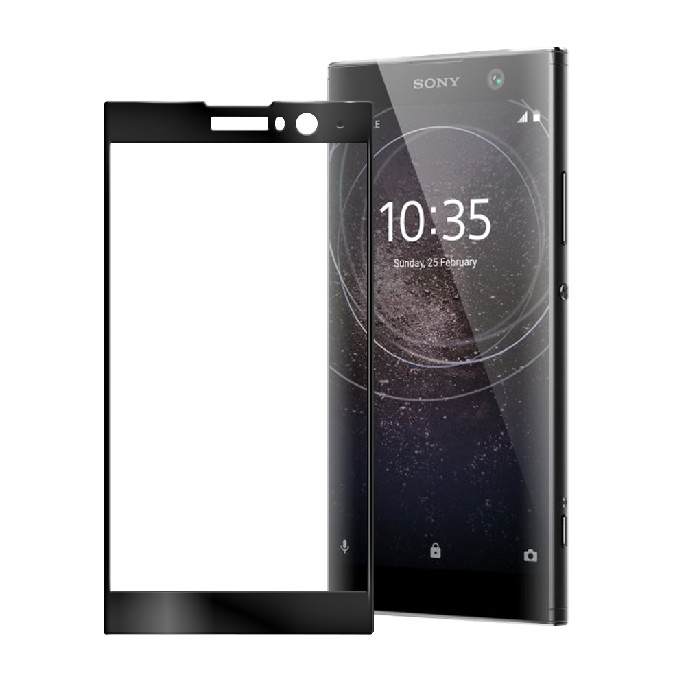 Oweida for SONY Xperia XA2 3D全滿版鋼化玻璃保護貼-黑色