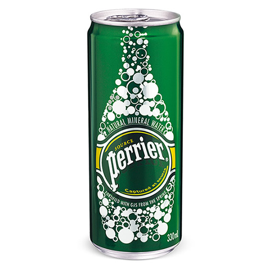 (活動) 法國Perrier 氣泡天然礦泉水鋁罐(330mlx24入)