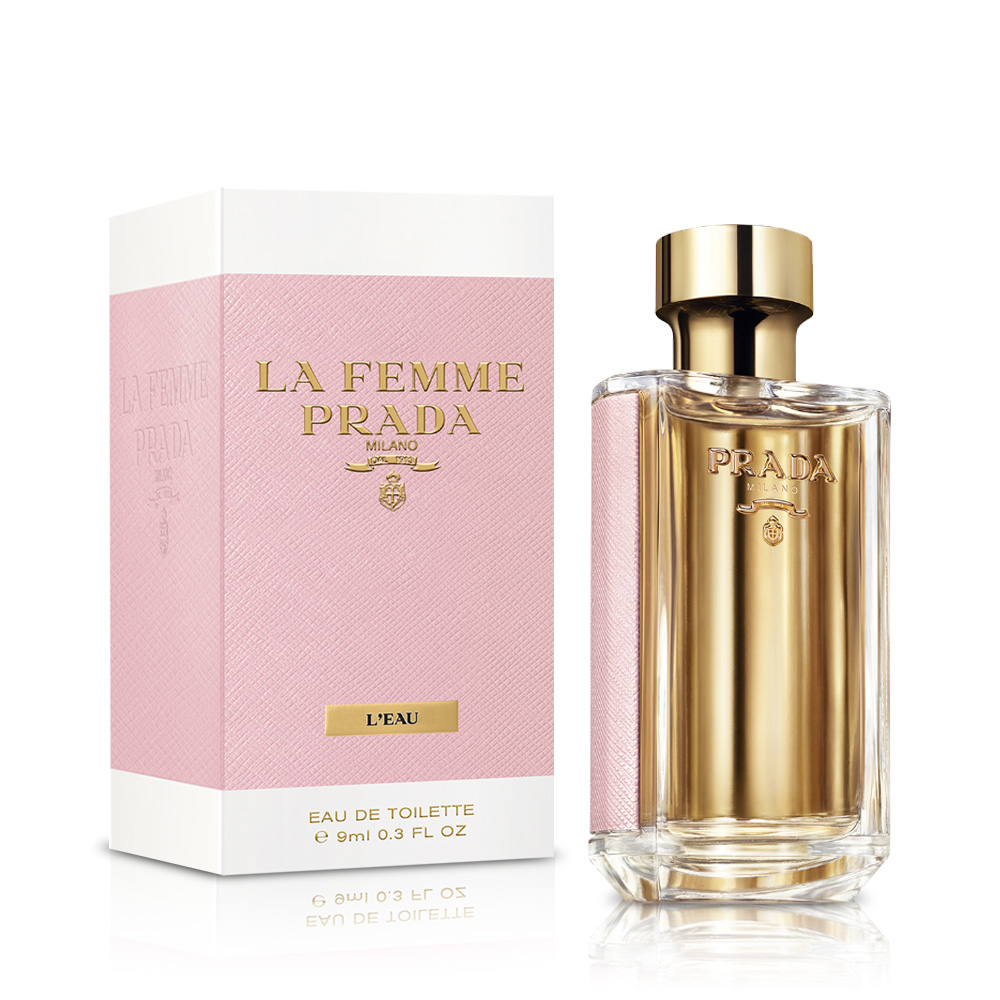 PRADA LA FEMME 纓粉淑女淡香水小香9ml