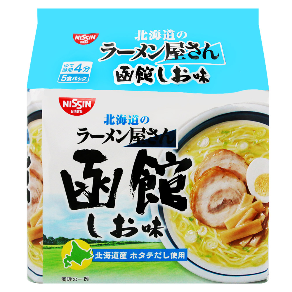 日清食品 拉麵屋鹽風味5入包麵(430g)