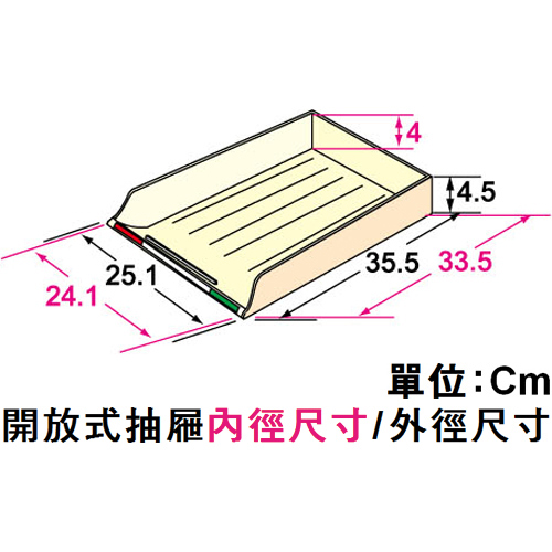 NICK CP單排塑鋼捲門式公文櫃(七抽)