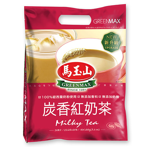 馬玉山 炭香紅奶茶(15gx14入)