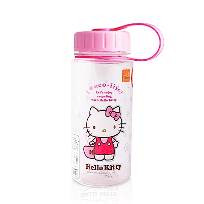 HELLO KITTY樂活優質水壺400ML-熱愛環保