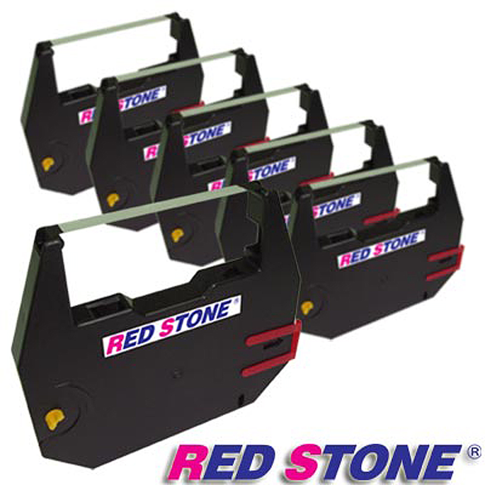 RED STONE for NAKAJIMA AX210/AX220打字機黑色碳帶(1組6入)