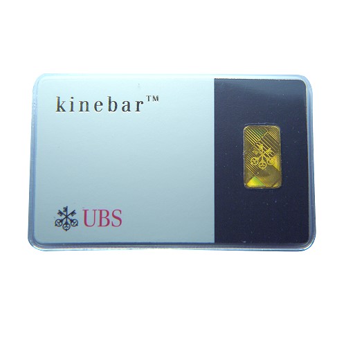 【UBS kinebar】黃金條塊(1公克)