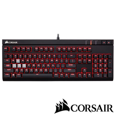 CORSAIR Gaming STRAFE機械電競鍵盤-青軸中文