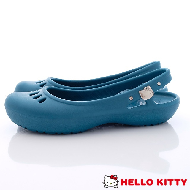 Hello Kitty-凱蒂縷空便鞋款-NI16122藍(女段)