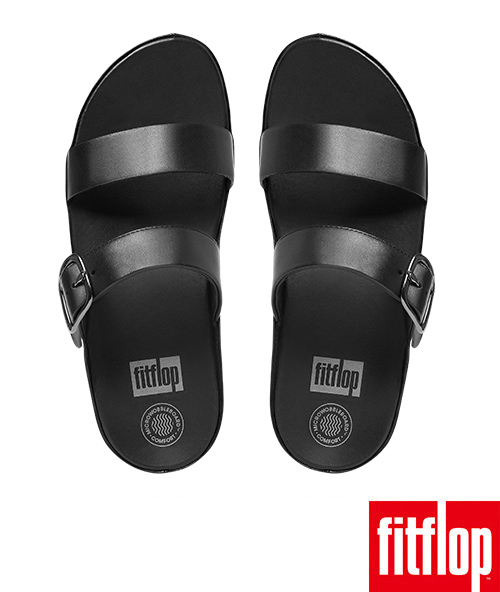 FitFlop STACK SLIDE -黑色