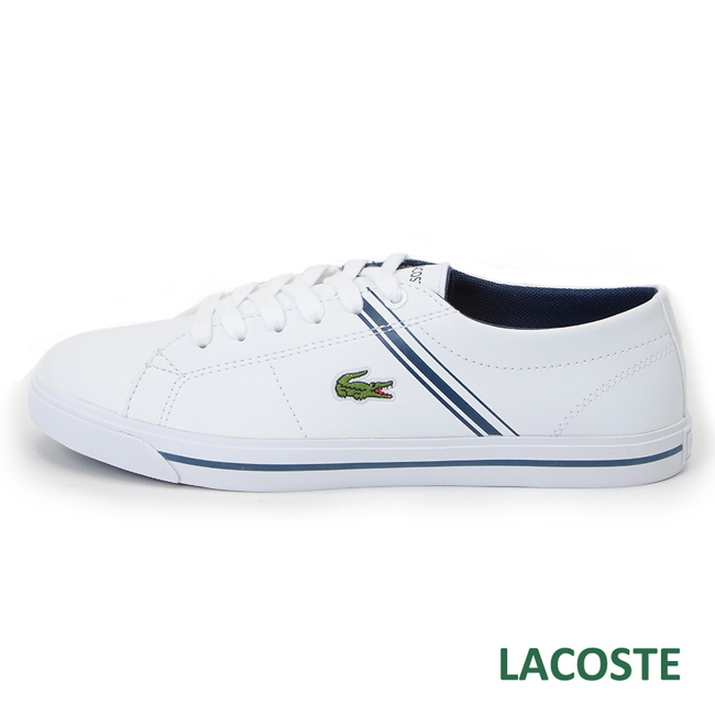 LACOSTE 女用休閒鞋-白