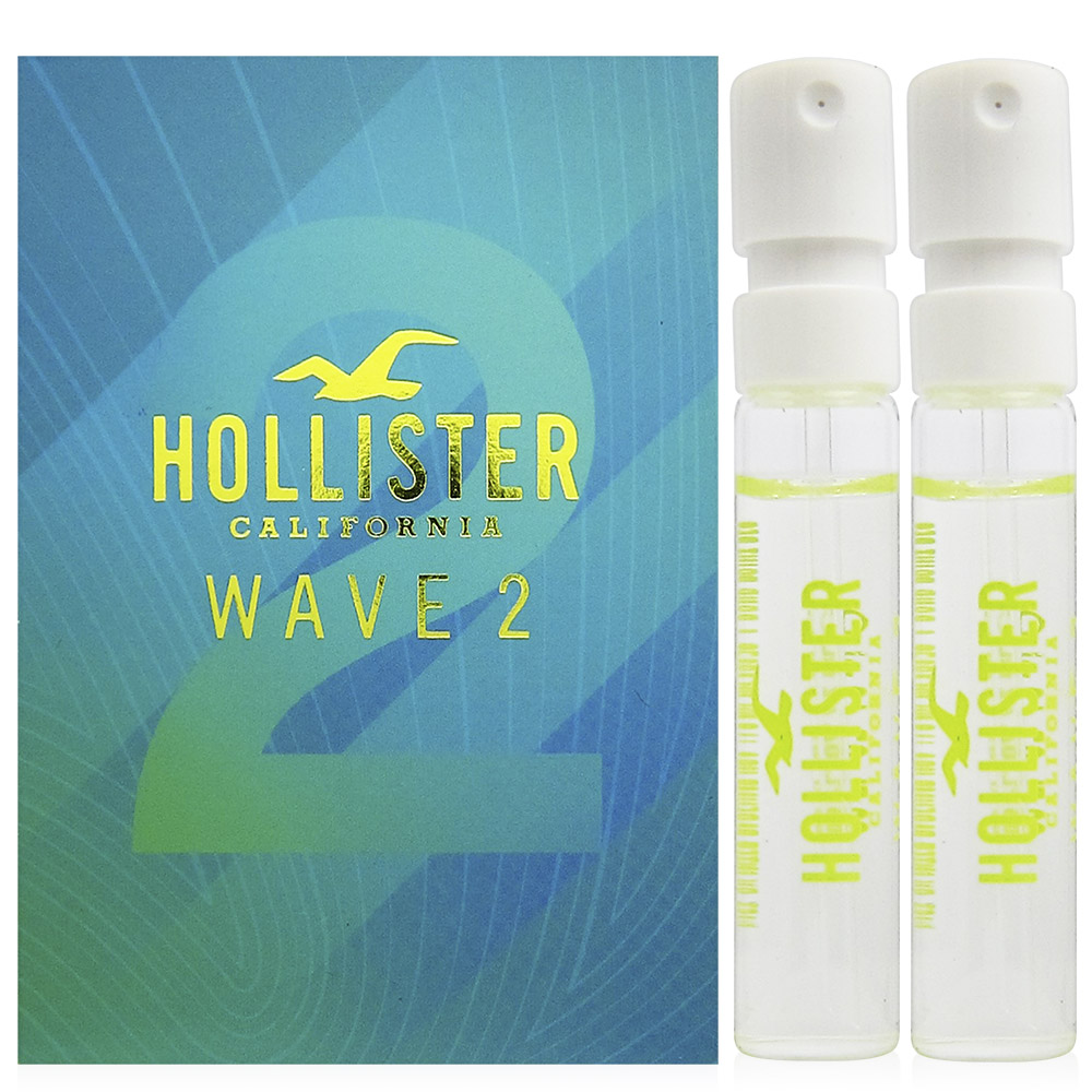 HOLLISTER 加州陽光男性淡香水 針管2ml x2入