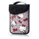 Hello Kitty 7吋平板保護袋(黏扣式)-蝴蝶結灰 product thumbnail 1