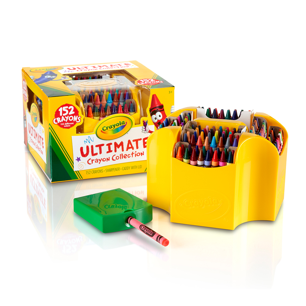 美國 Crayola繪兒樂 彩色蠟筆152色-盒裝(3Y+)