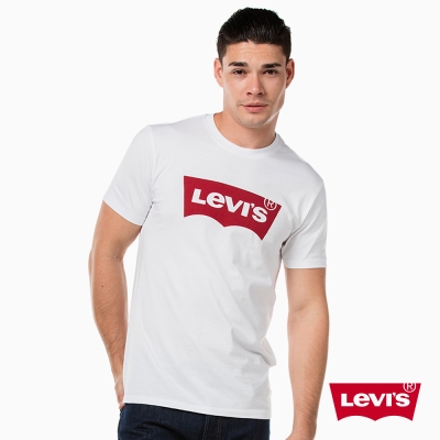 Levis 男款短袖LOGO T恤 - 動態show