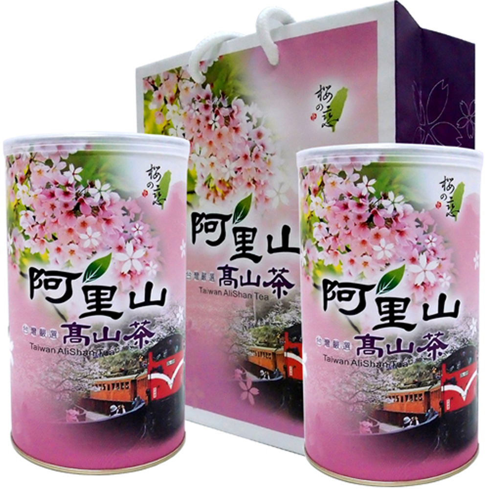 【新造茗茶】阿里山特級手採高山茶(150g*2罐)