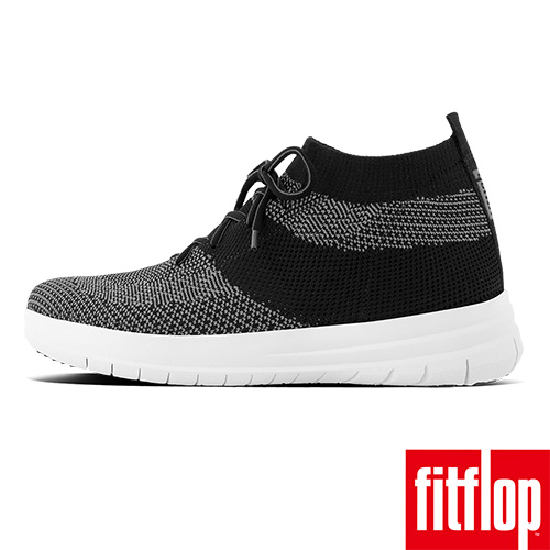 FitFlop TM-UBERKNIT TM SLIP-ON HIGH黑/炭灰