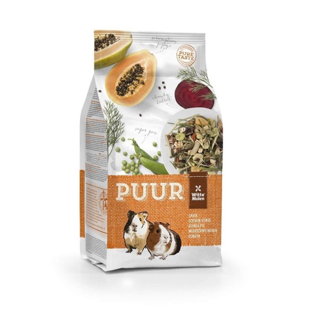 荷蘭偉特PUUR 純天然天竺鼠飼料 2.5KG