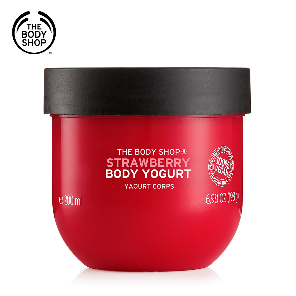 The Body Shop 草莓嫩白保水美肌優格200ML