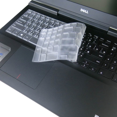 EZstick DELL Gaming 7566 專用 奈米銀 TPU 鍵盤保護膜